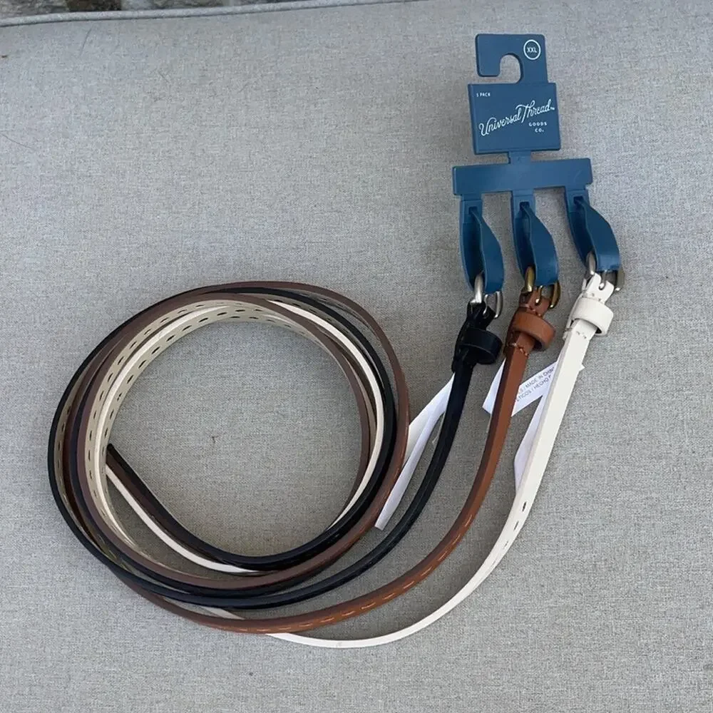 Universal Thread skinny belts size XXL NEW